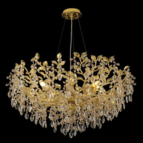 Подвесная люстра Crystal Lux Eden SP10 Gold