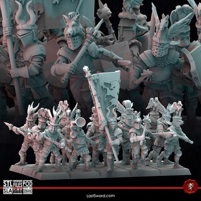 Bretonnia Neverra Knights 2Handed