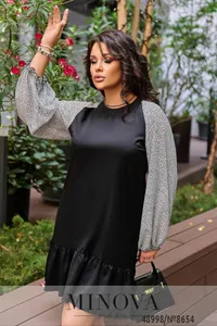 Платье 8654-молочный Minova