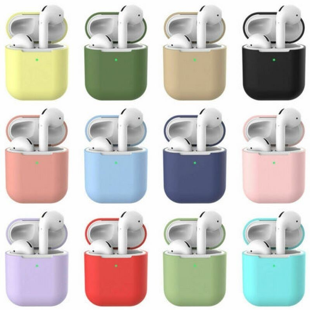 Чехол для AirPods/AirPods 2 (бордовый)
