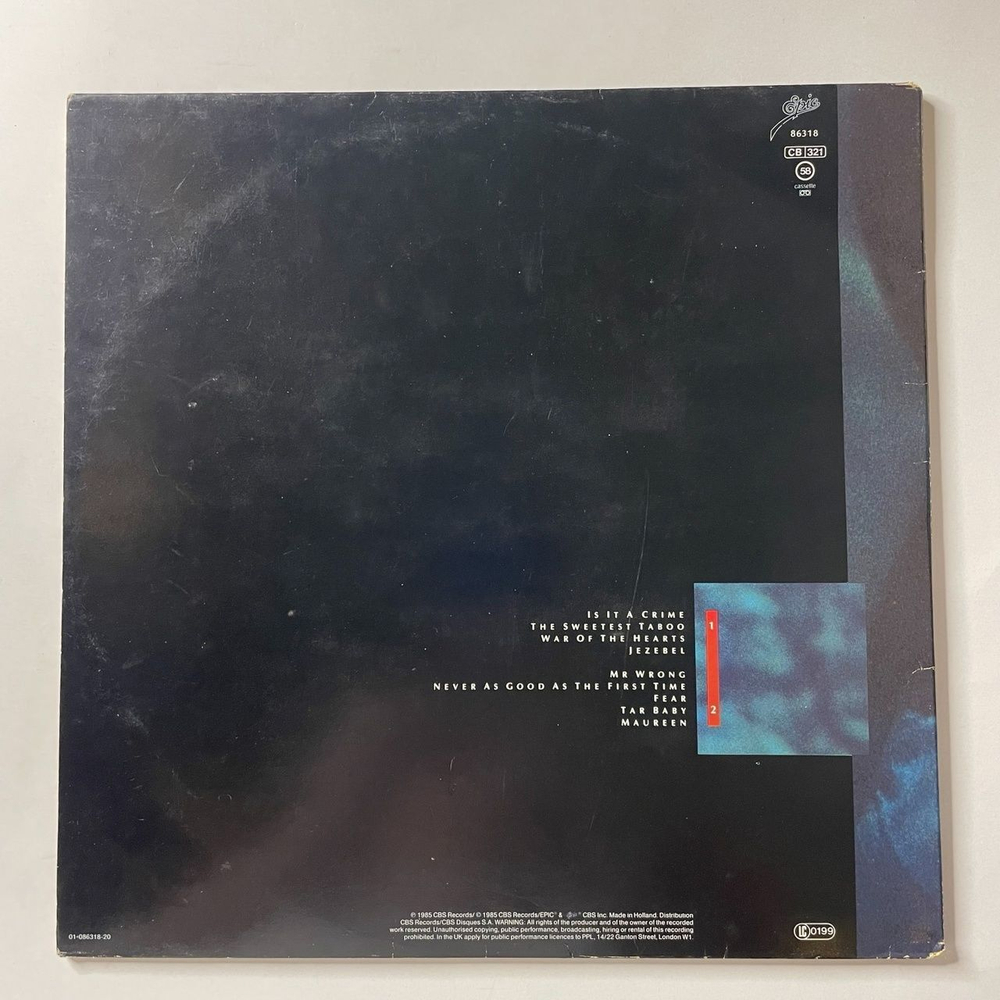 Винтажная виниловая пластинка LP Sade Promise (Holland 1985)