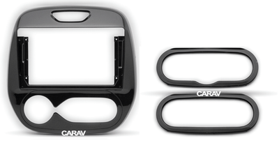 РАМКА 22-161: 9-inch Car Audio Installation Kit for RENAULT Captur 2013-19; Kaptur 2016+ (Manual & Auto AC)