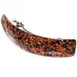 Заколка автомат «Коллекция Монталь-Блекс», прямоуг., микс 6 цветов, 10*2см (Кокетка)