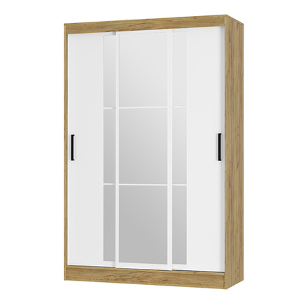 Шкаф-купе Тайм ШКК-03 крафт/белый