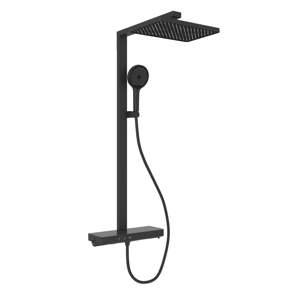 Душевая система Sancos Vos с термостатом черный матовый, арт.SC6100MB