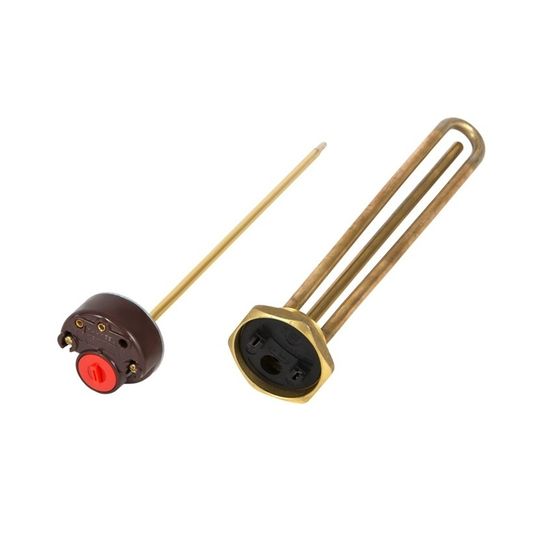 Тэн для Водонагревателя 1500w Медь с Термодатчиком Аристон Под Анод