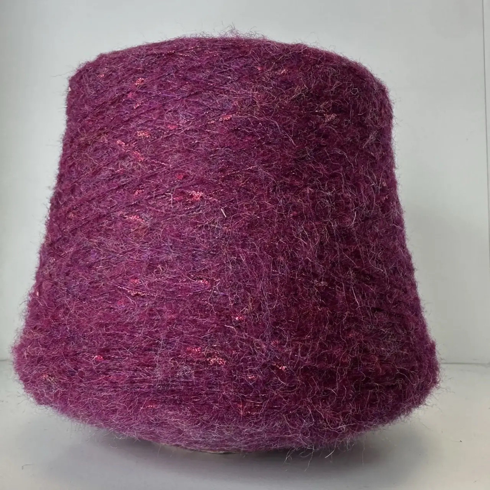 SINGAPORESLING NODINO - Industria Italiana Filati; 47% люрекс, 27% п/а, 13% альпака, 13% меринос; 800м/100гр; шнурок с шишечками; S501