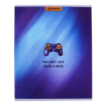 Тетрадь А5 48л клетка 98% (Funguru), микс цветов (комплект 3 шт)