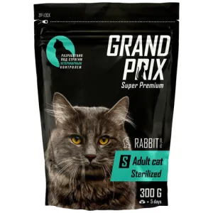 Сухой корм для кошек, GRAND PRIX Adult Sterilized, с кроликом