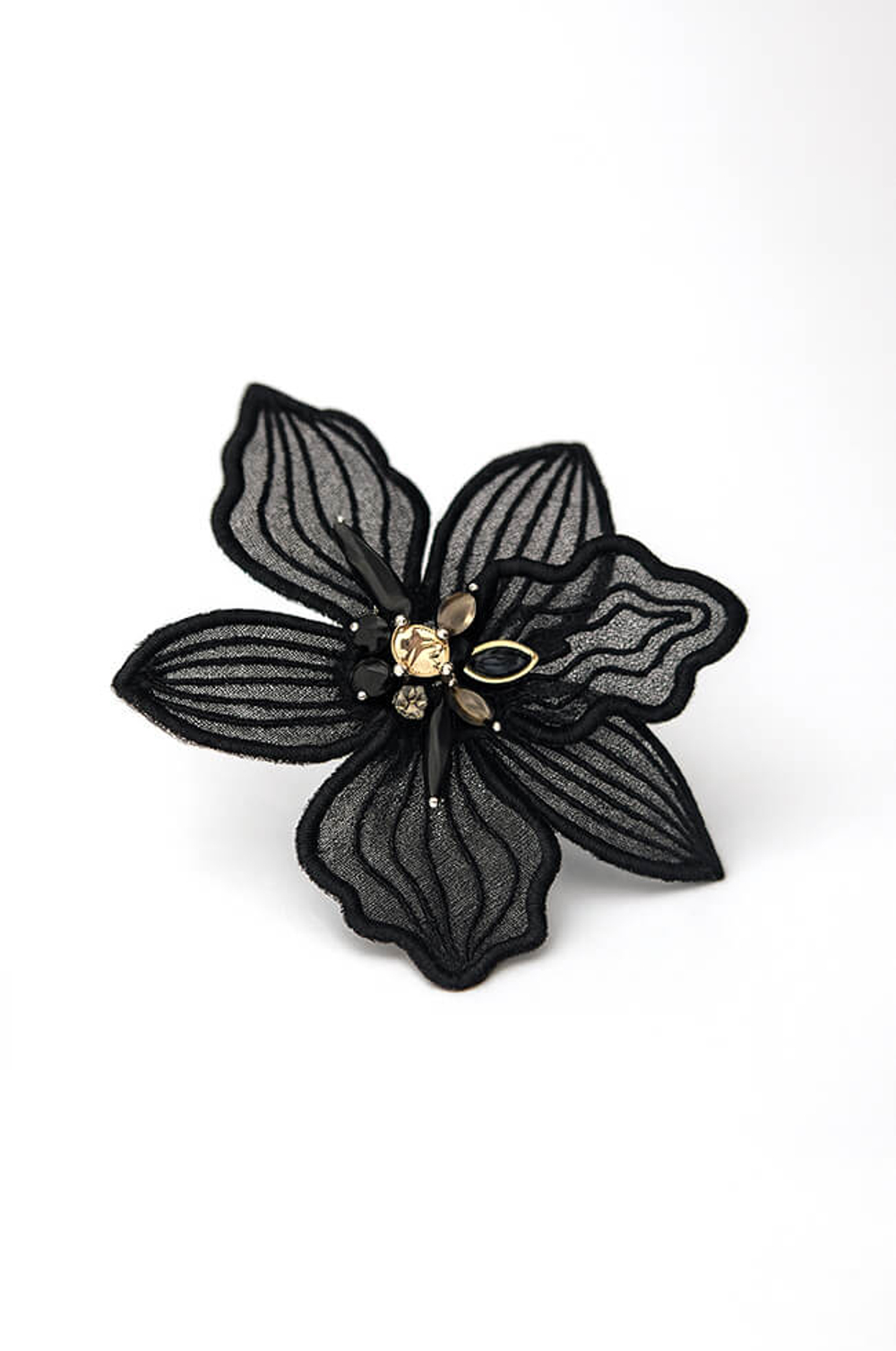 8440 Брошь (черный)