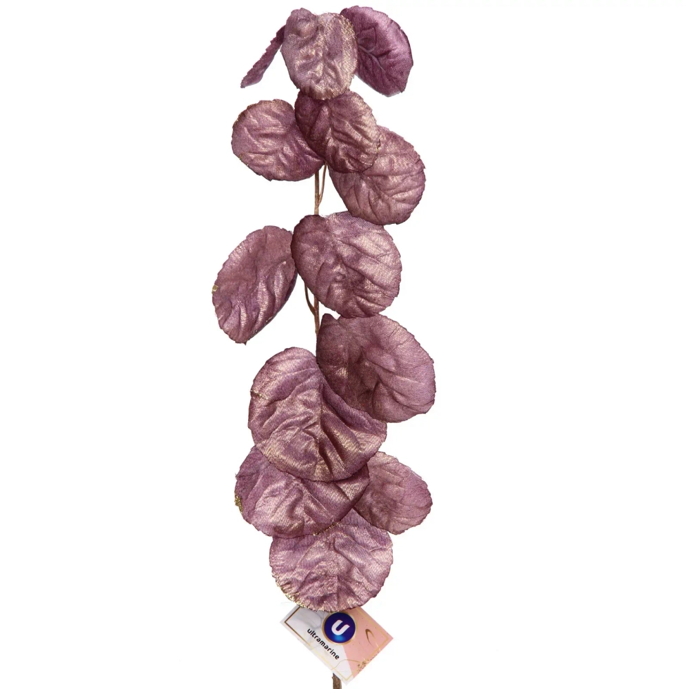 Искусственные цветы «FLOWERS GLAMOUR» 80см Ветка декоративная лиловая