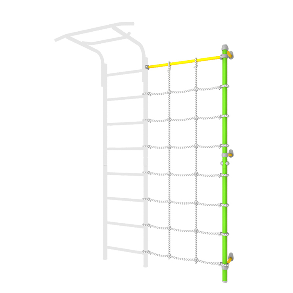 ROMANA Комплект с канатным лазом пристенный ДСКМ-1С-8.18-45 (зеленое яблоко)