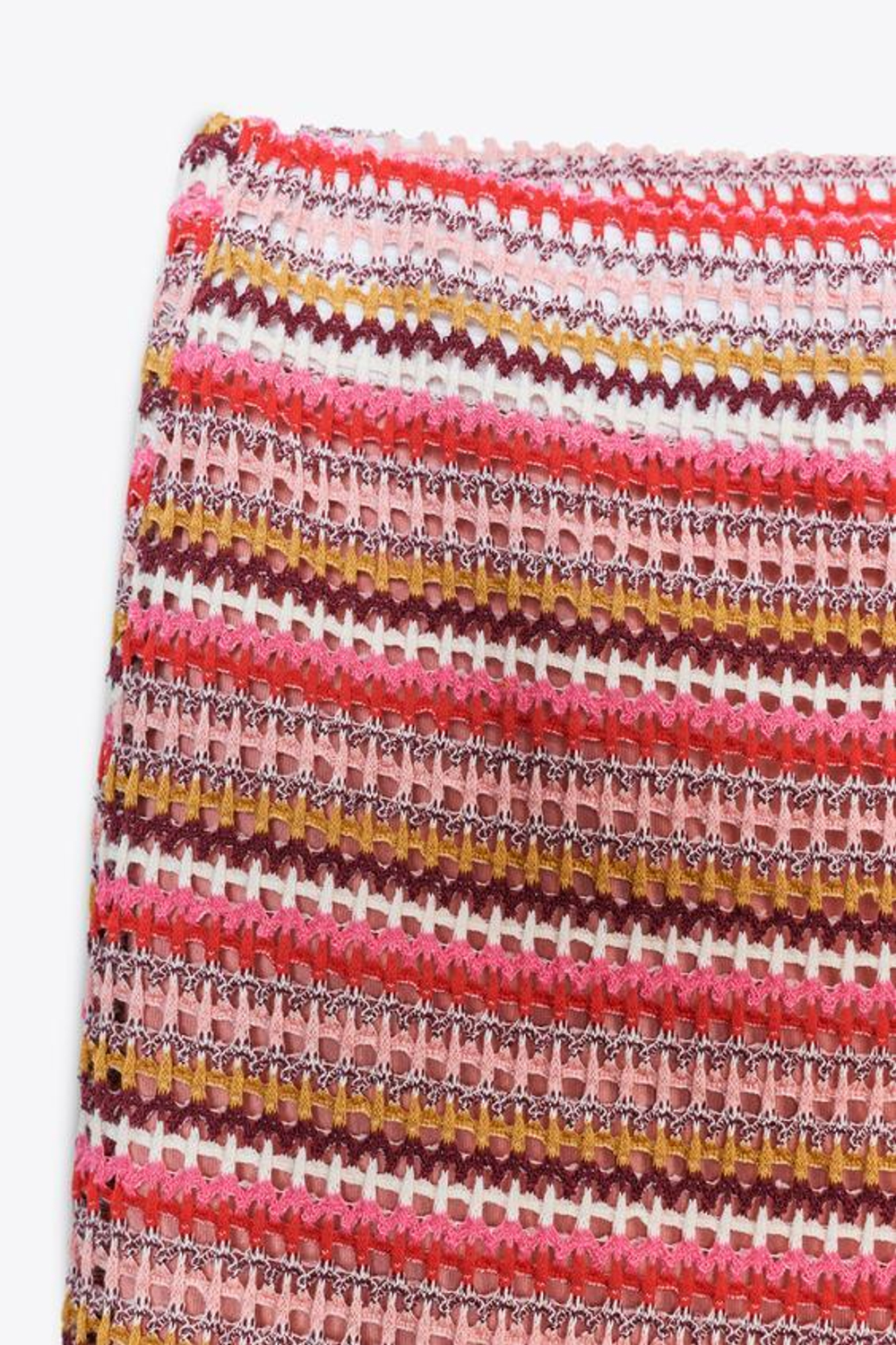 ZARА ШОРТЫ, СВЯЗАННЫЕ КРЮЧКОМ, РАЗНОЦВЕТНЫЙ