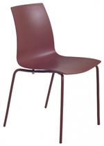 Стул пластиковый Papatya X-Treme S Pro, кирпично-красный