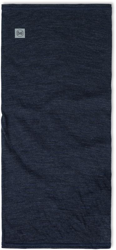 Шерстяной шарф-труба Buff Merino Lightweight Solid Night Blue Bike Collection Фото 5