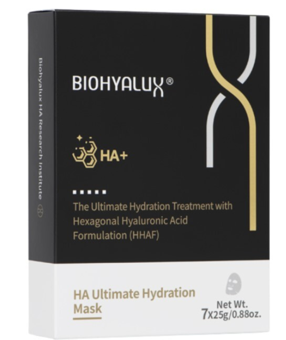 Маска для лица с эффектом глубокого увлажнения | BIOHYALUX НА Ultimate Hydration mask, 7 масок