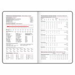 Ежедневник датированный 2025, А5, 138x213 мм, BRAUBERG "Favorite", под кожу, темно-синий, 115761