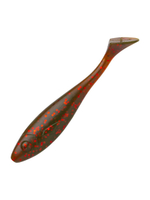 Приманка силиконовая виброхвост Gator Gum, 9 см, 5 шт, RedCoke