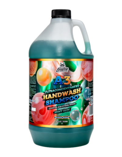 Leraton Суперконцентрированный шампунь для ручной мойки A3 HANDWASH SHAMPOO MINT GUM 3,8л