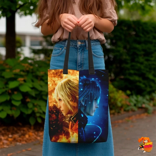 Сумка шоппер с принтом Final Fantasy