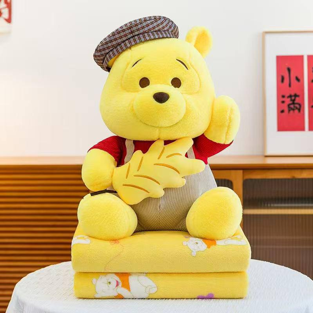 Мягкая игрушка с пледом