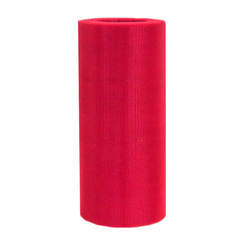 Фатин в рулоне Красный 15 см ДБ