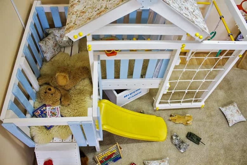 Игровой комплекс из дерева"Baby - 7"