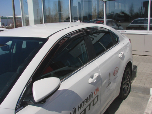 Дефлекторы боковых окон SIM для Kia Cerato (2018-) арт.SKICER1832