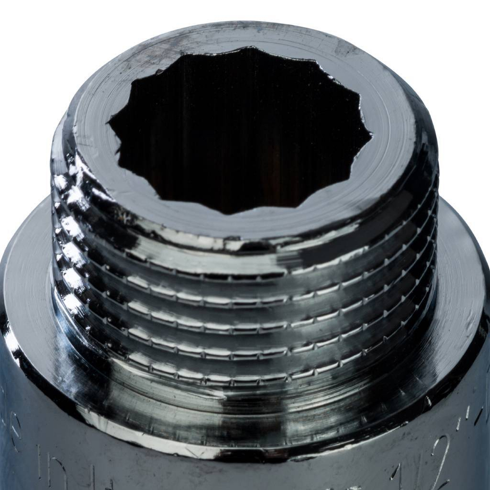 Удлинитель STOUT хромированный 1/2"x65 мм ВР/НР