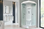 Душевая кабина Royal Bath RB80HP6-WT 80x80 профиль белый/стекло прозрачное