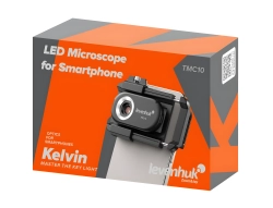 Микроскоп для телефона с подсветкой Levenhuk Kelvin TMC10 - упаковка вблизи