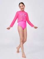 купальник слитный спортивный топ с капюшоном