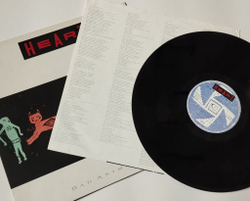 Винтажная виниловая пластинка LP Heart Bad Animals (Germany 1987)