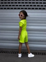 Костюм для девочки, футболка и шорты