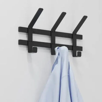 Вешалка настенная «ТОРОНТО 3» (Черный)