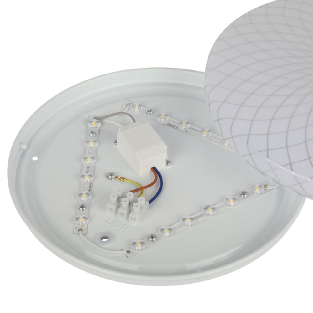 Светильник потолочный светодиодный ЭРА Классик без ДУ SPB-6 Slim 3 24-4K 24Вт 4000K