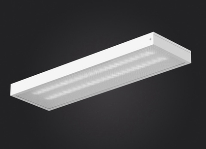 Светильник LED ДВО 26Вт 3000К 3375Лм IP54 призма 595х180х40мм DARKLUM