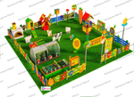 Игровая развивающая площадка Фермерский дворик Престиж