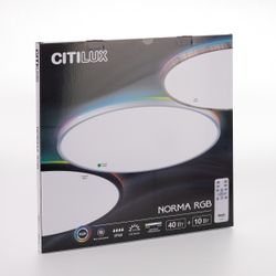 Citilux NORMA CL749500 LED RGB Светильник с пультом Белый