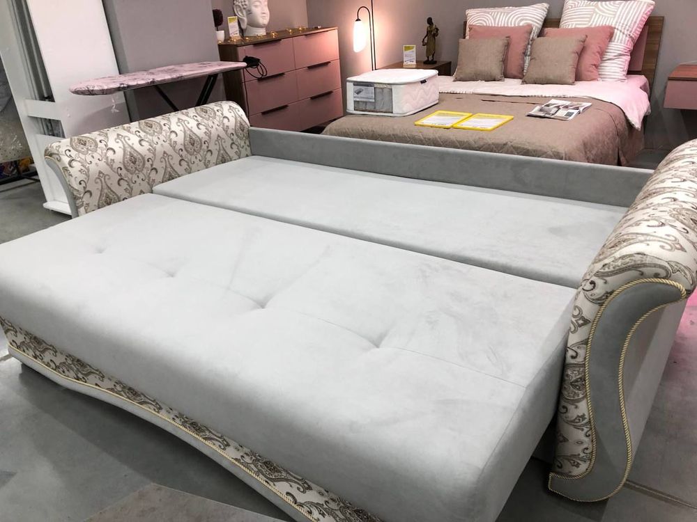 Диван "Палермо" (Ultra smoke/Армани-2602, 3 категория),