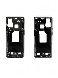 Средняя часть корпуса (рамка) для OnePlus 9 Pro черная (Stellar Black)