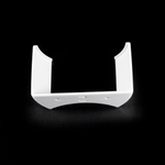 Настенный кронштейн для фронтальной установки Яндекс станций (Яндекс-Алиса) mini2, 3D печать, белый