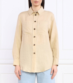 льняная рубашка Marella SPORT - бежевый(31110734)