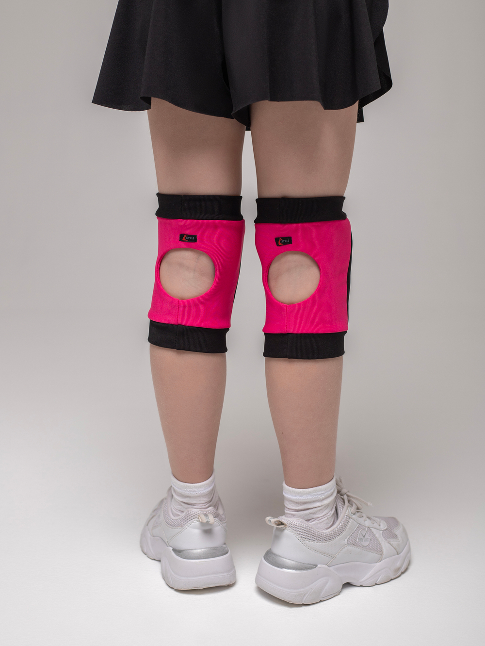 Наколенники Tricks Kids, Черный/Розовый