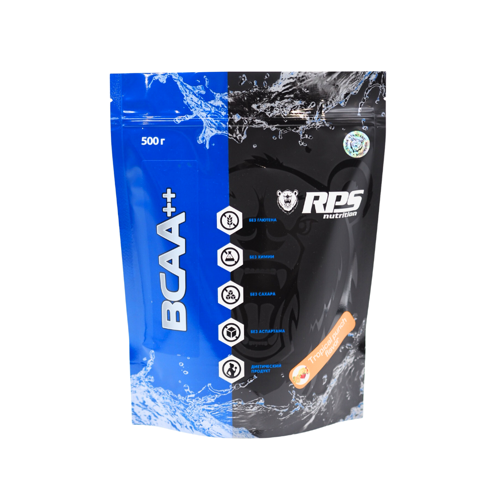 BCAA (8:1:1) 500г ПАКЕТ RPS NUTRITION