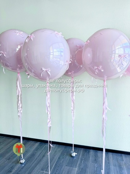 5 сфер дабл бабл с бантами