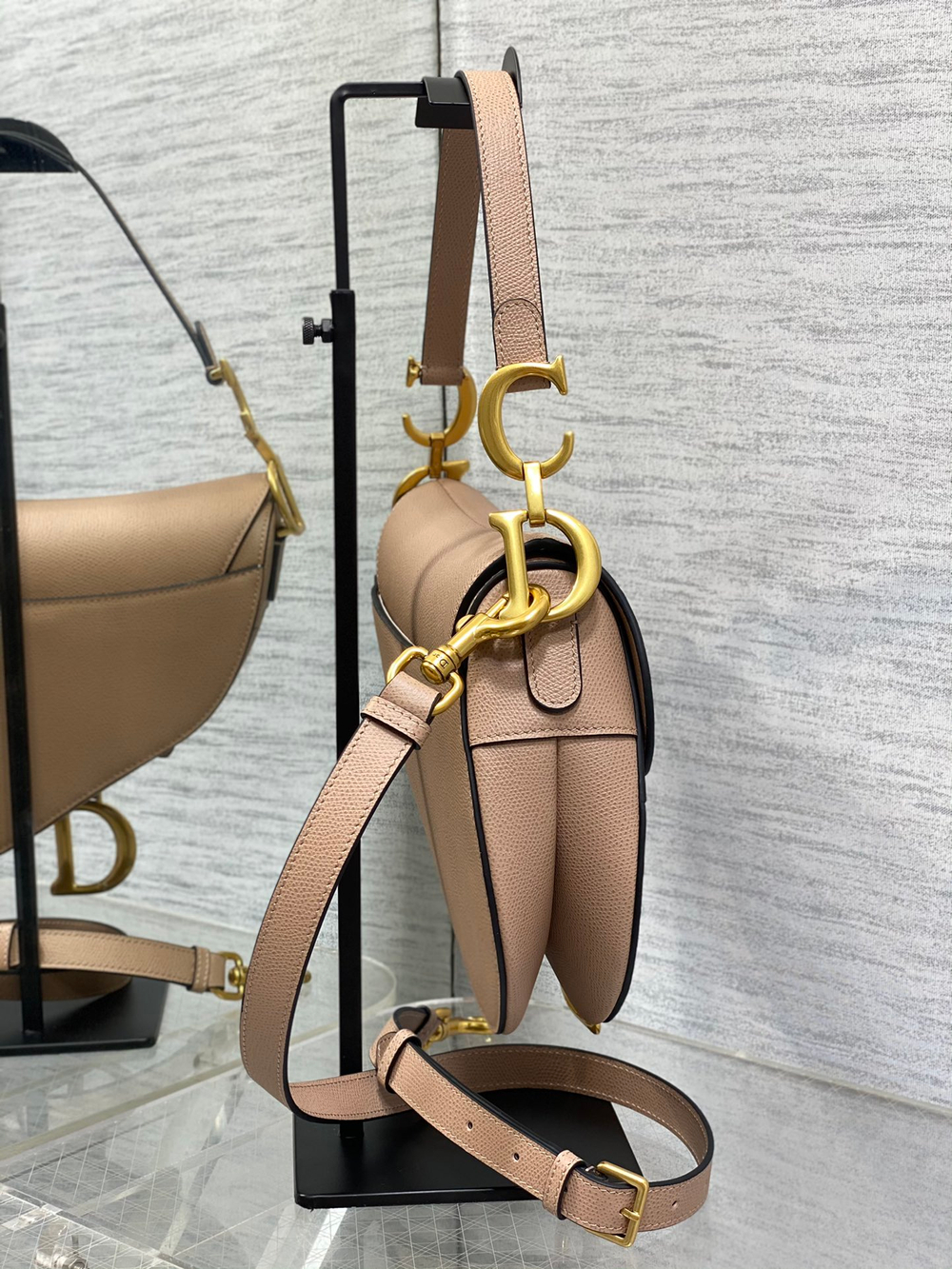 Christian Dior Saddle Bag with Strap