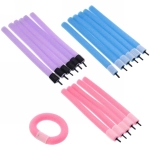 Бигуди бумеранги «Super Style»,6 шт, цвет микс, 24 см, d-18 мм