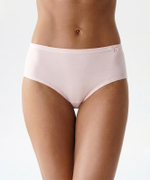 Трусы женские классика Atlantic, набор из 3 шт., хлопок, светло-розовые + пепельная роза + светло-бежевые, 3CLP-004