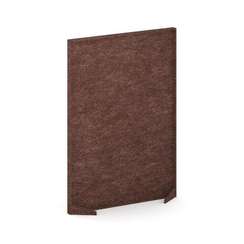 AcustiX Напольная прямая перегородка VE.NPP-100.14 Молочный Шоколад 1000*400*1400